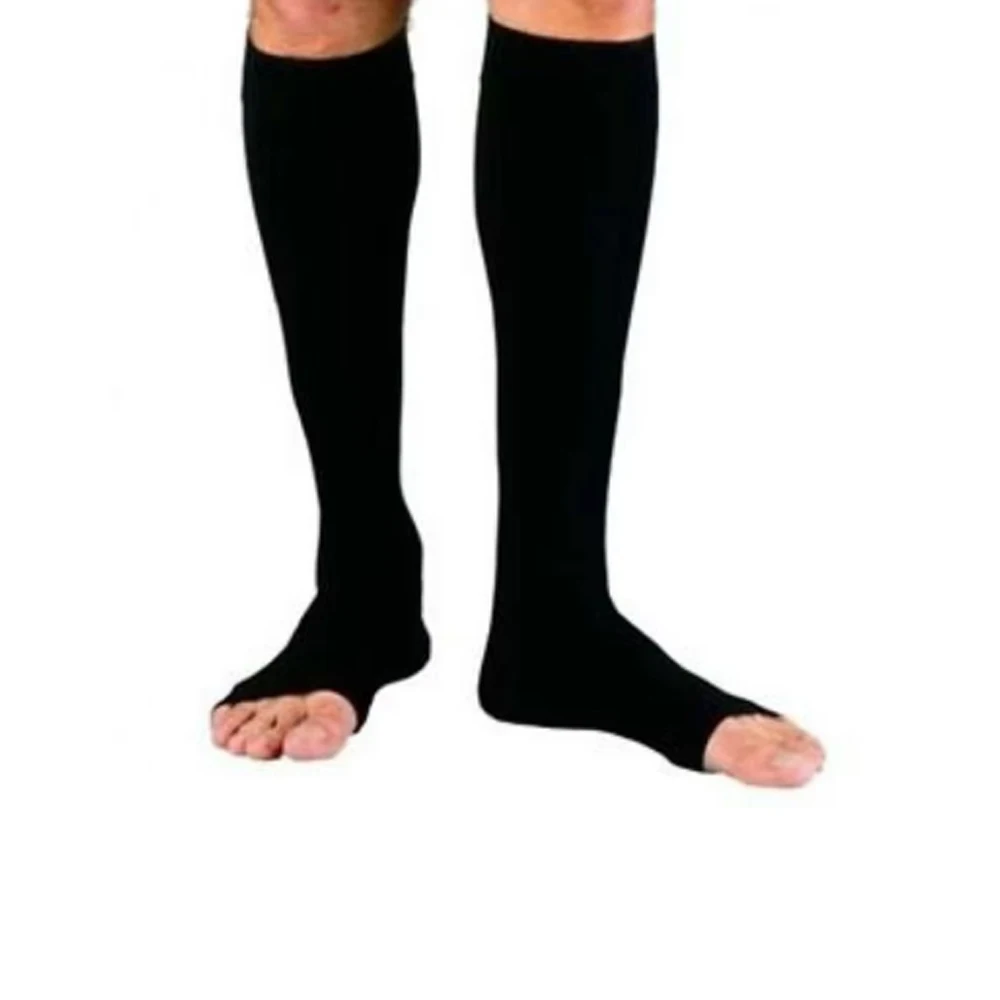 Compression Socks Sports Pressure Long Cycling Socks Zipper Professional Leg Support Thick Women Varicose Vein Socks