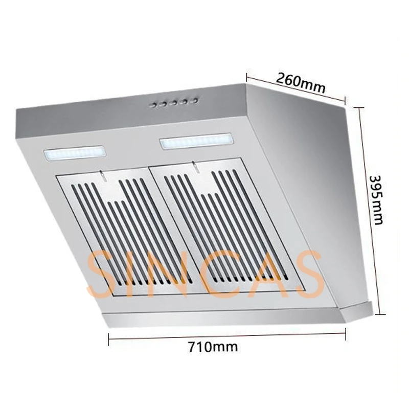 Mini Range Hood Household Strong Suction Force KitchenSide Suction Apartment Rental Room Single Stove Small Size Simple Type 6