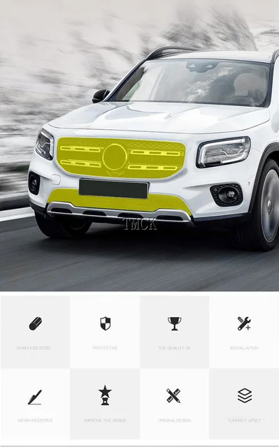 For Mercedes Benz Glb Class X247 Glb180 Glb200 Glb220 Glb250 2020-2022+ Car  Air Intake Front Grill Grille Mesh Anti Insect Net - Car Stickers -  AliExpress