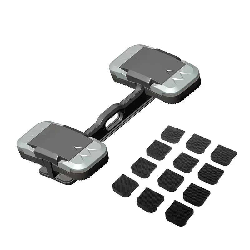 Side Mount Clip Multi Screen Suporte Portátil Portátil Conecta Suporte Monitor Tablet Suporte Ajustável para Segunda Tela - Imagem 2