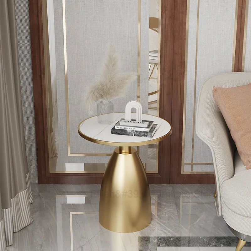 

Cute Aesthetic Phone Coffee Table Floor Beautiful Magazine Dining Table Living Room Metal Round Mesa Auxiliar Home Furniture