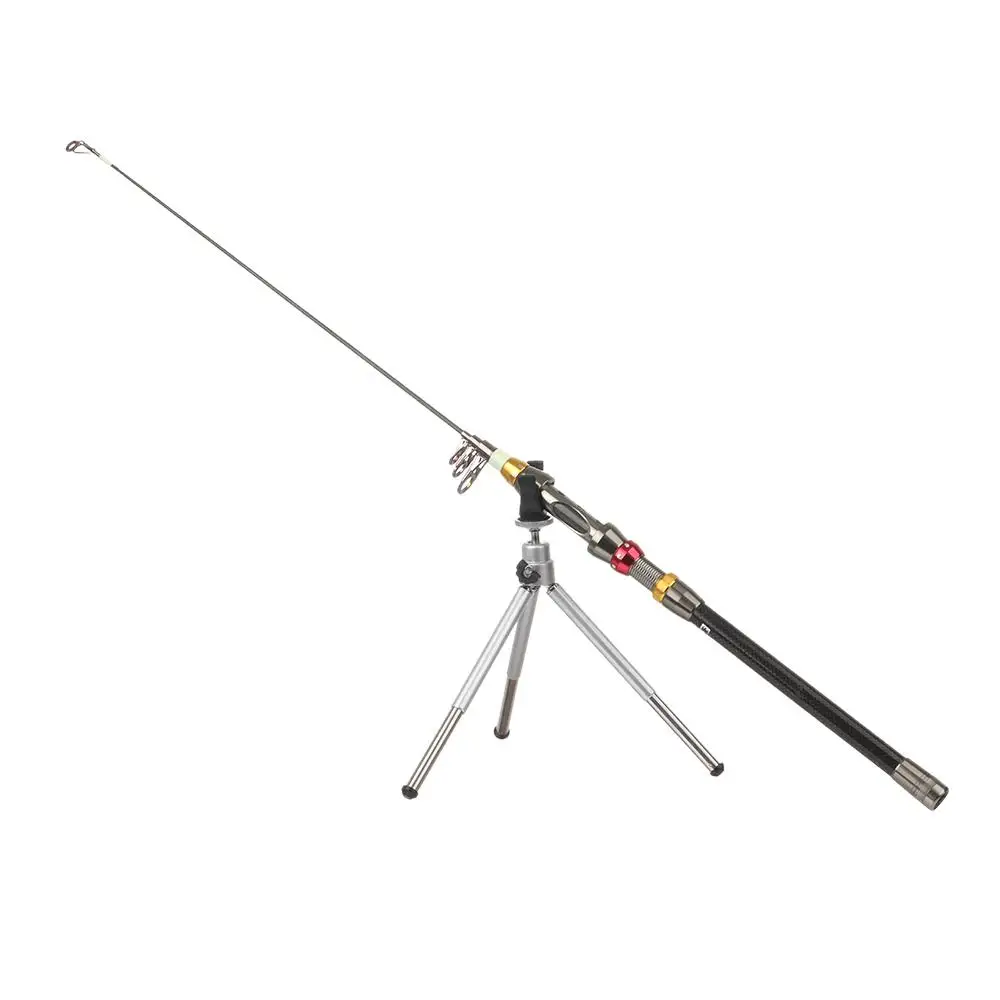 Kleine Halterung Werkzeuge Teleskop Stativ Ruten Ruht Angelrute Halter Pole Unterstützung Stehen – Detail 3