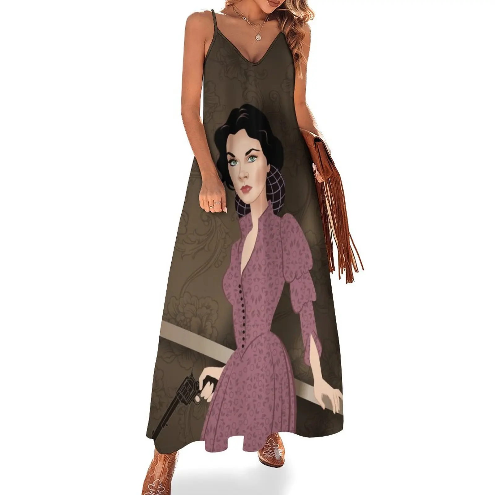 

Scarlett fires Sleeveless Dress ladies dresses for special occasions