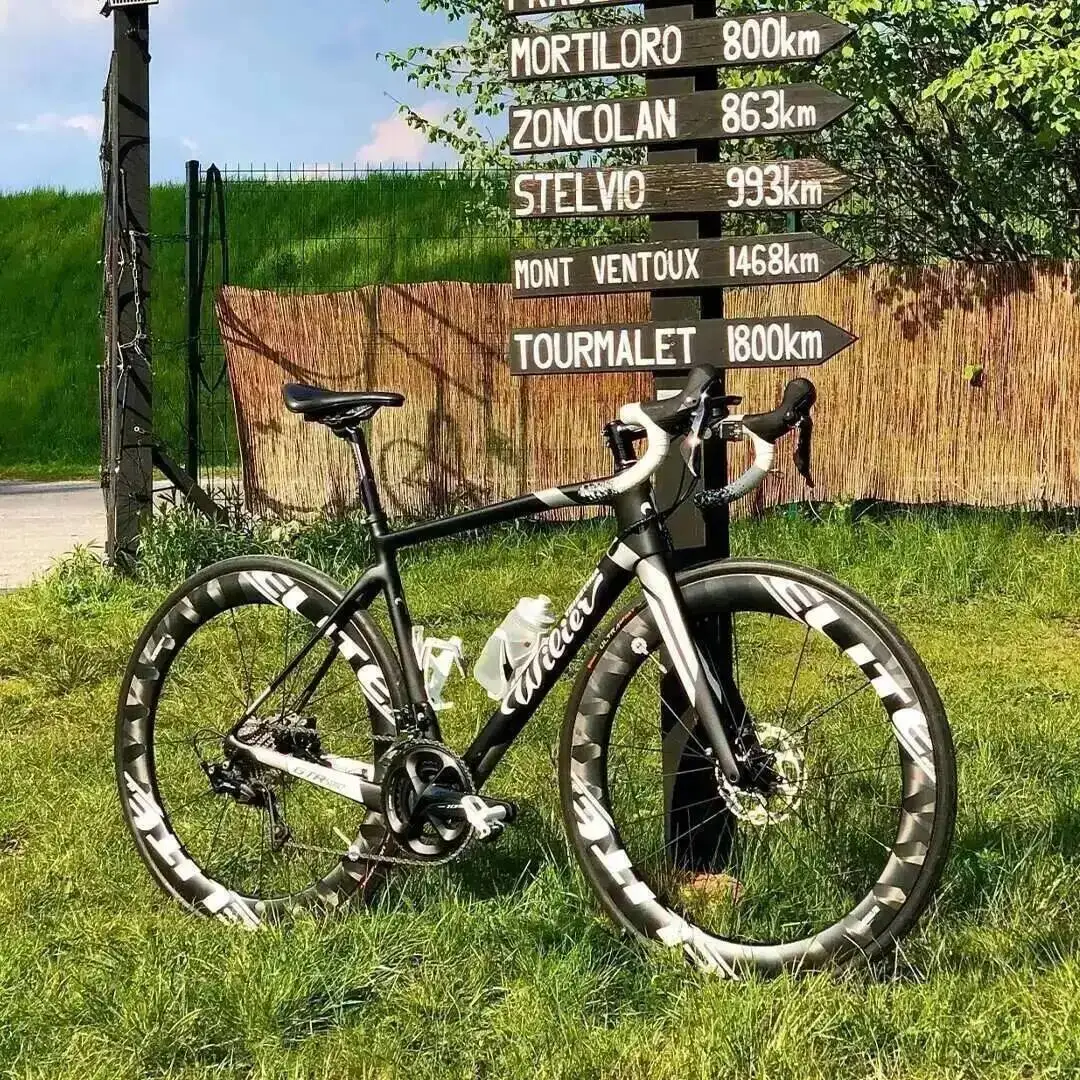 ELITEWHEELS ENT X WEAVE カーボンホイールセット ロードディスク