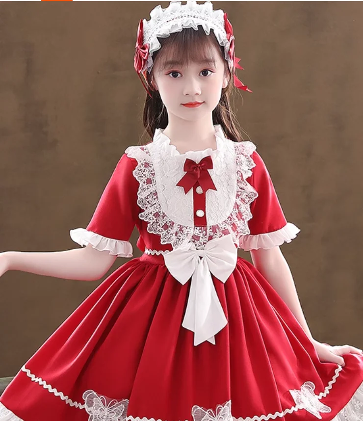 Girl Lolita Princess Dress Summer Dress Puff Skirt