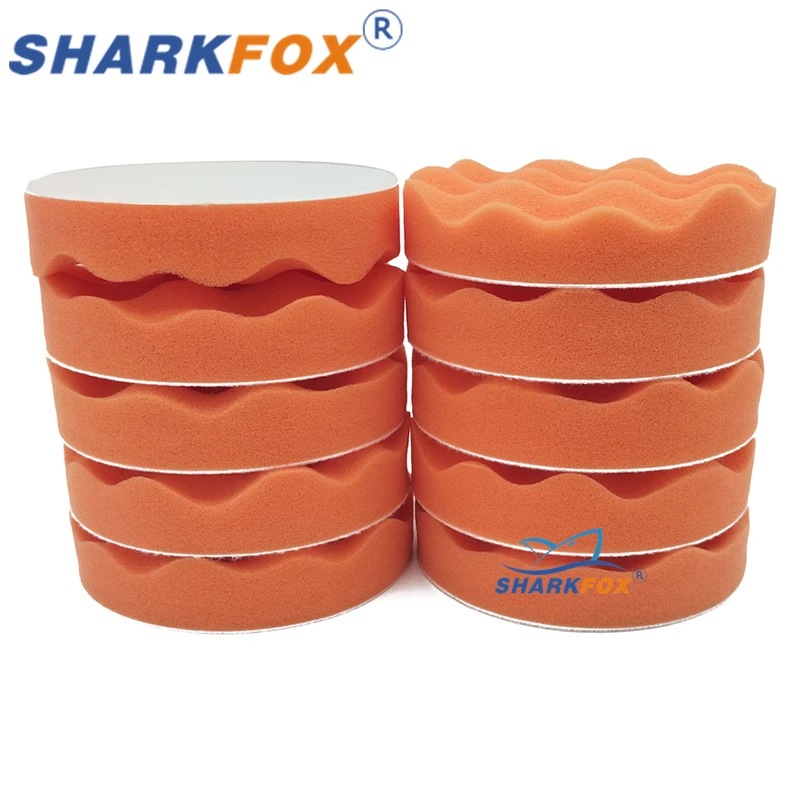 Car Polishing Pads Sponge Polishing Buffing Waxing Pad Kit Tool 5"(125mm)6"(150mm) For Car Polisher Buffer Auto Care Set car polishing pad car polish pad polishing sponge set car polishing sponge