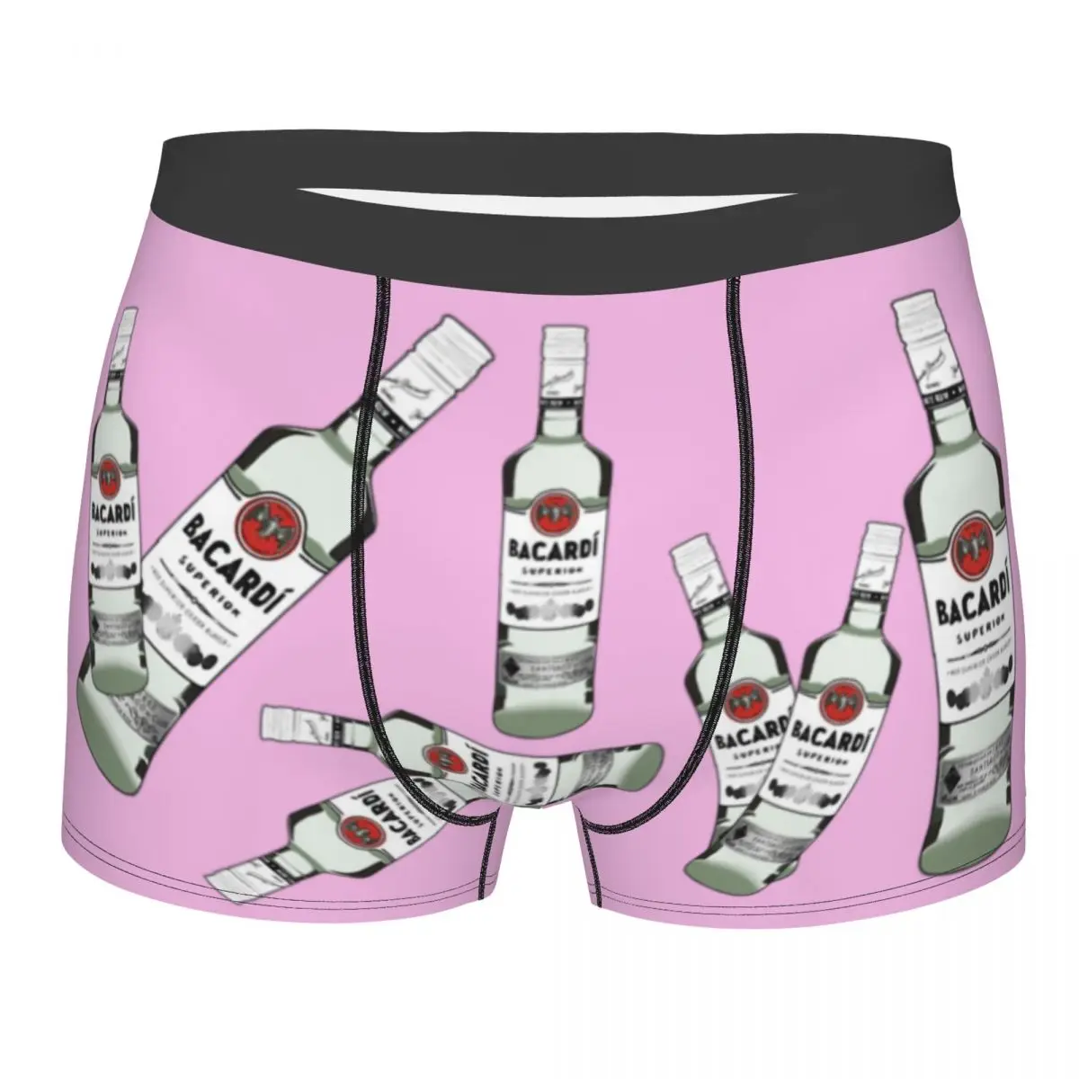 Bacardi Man's Boxer Briefs Underwear Bacardi Highly Breathable High Quality Birthday Gifts