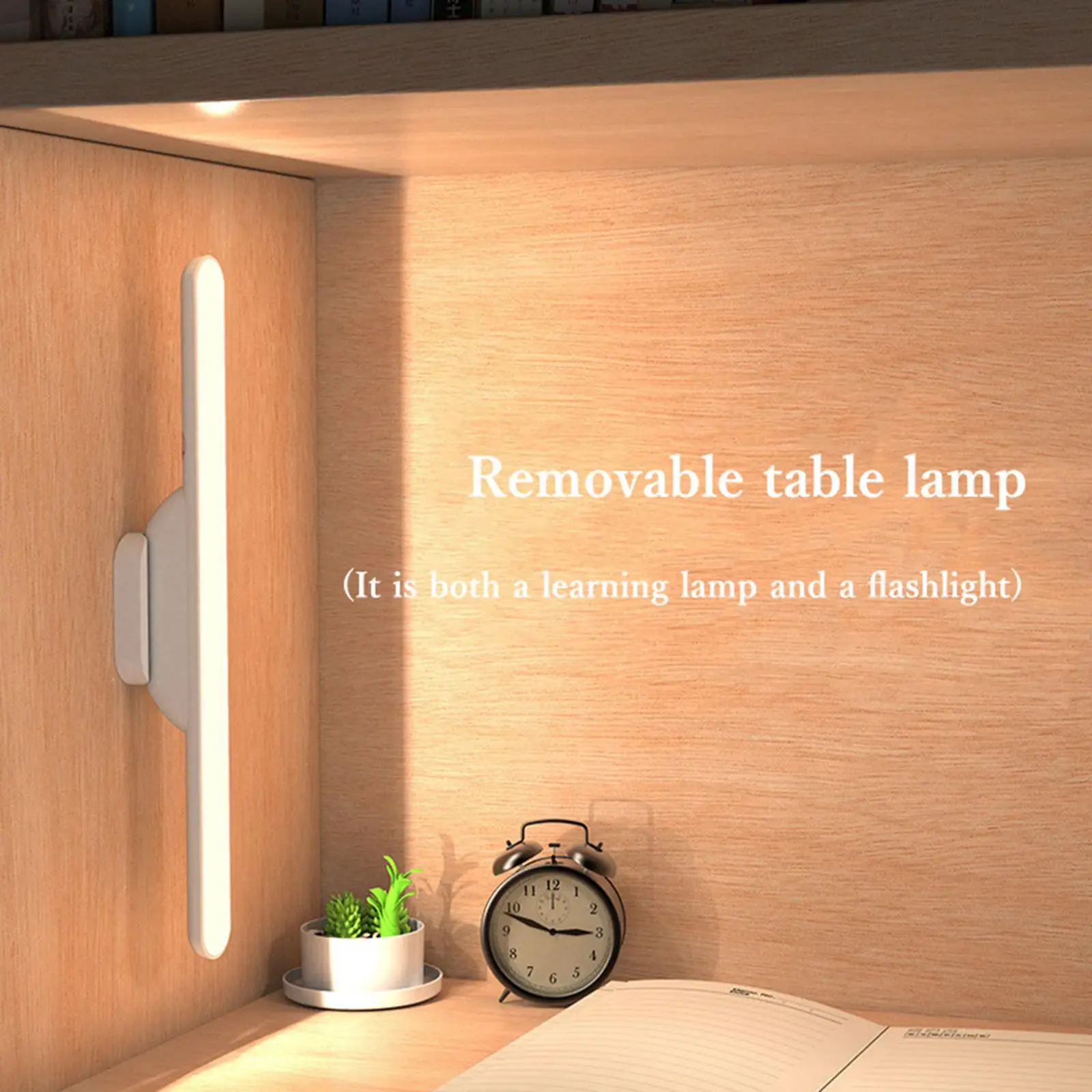 Wall Reading Light Stick LED Dimmable Table Lamp Magnetic Dimming Bar for Reading Mirror Dorm Study Room Bedside