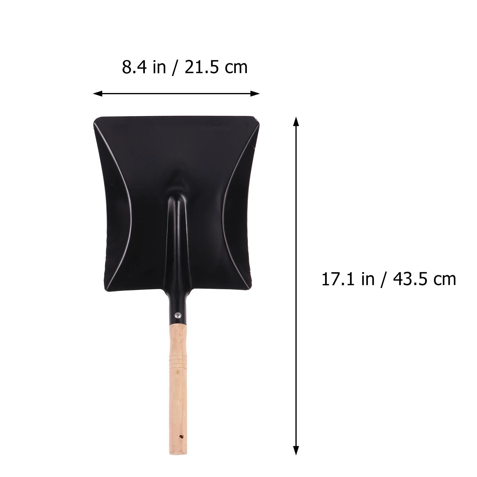 3 Pcs Potted Plant Gardening Charcoal Scoop Fireplace Trowel Carbon Steel Tools