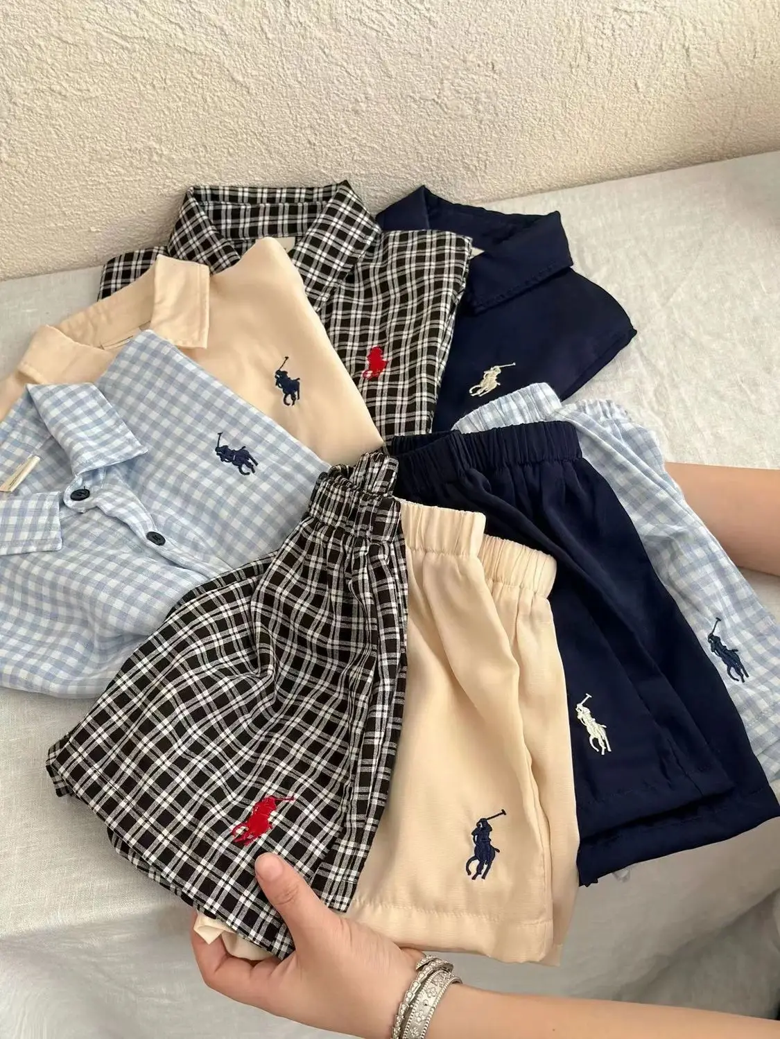 Kids Clothing Set Summer Boys and Girls' Clothing Set Children's Casual Short Sleeve Top Shorts Casual Two Kids Baby Outfits girls clothing set boys clothing set