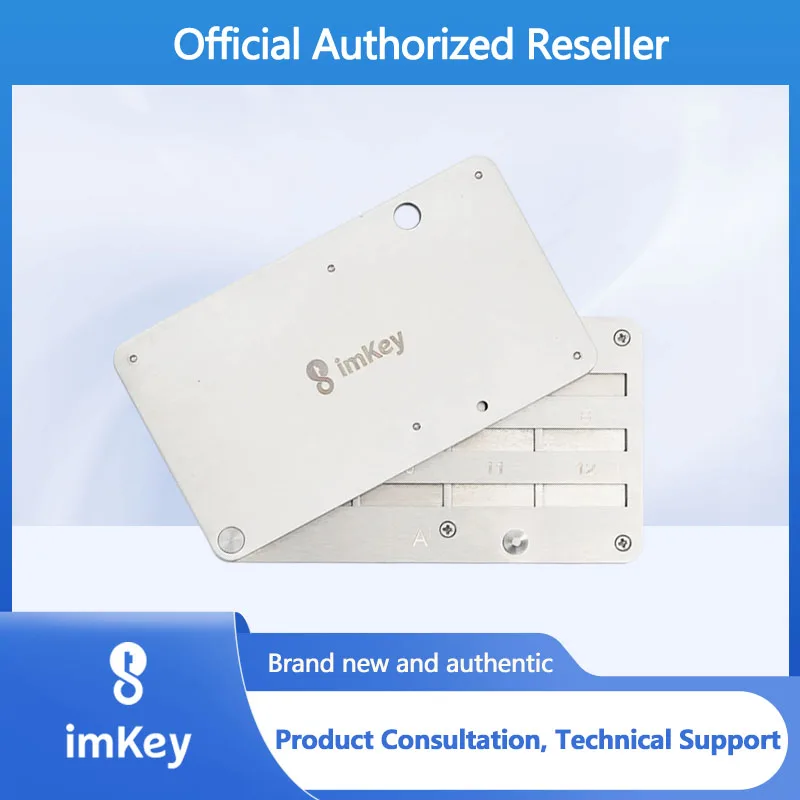 ImKey-s1 니모닉 씨앗 문구 금속판 백업 보호기 24 단어 암호화 자산 복구..