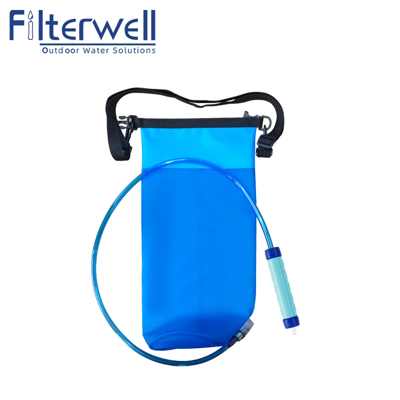 Filterwell6LWaterdropGravityWaterBagforCampingTravel
