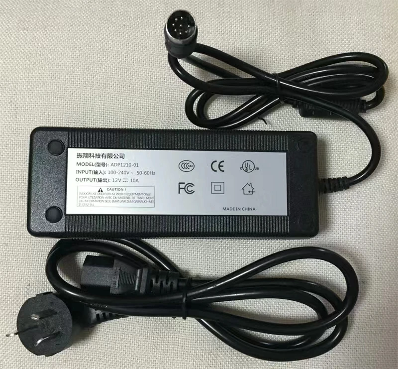

Mindray power adapter 12V10A 8-pin 8-core 8-hole ADP1210-01 for M5 M7 new compatible