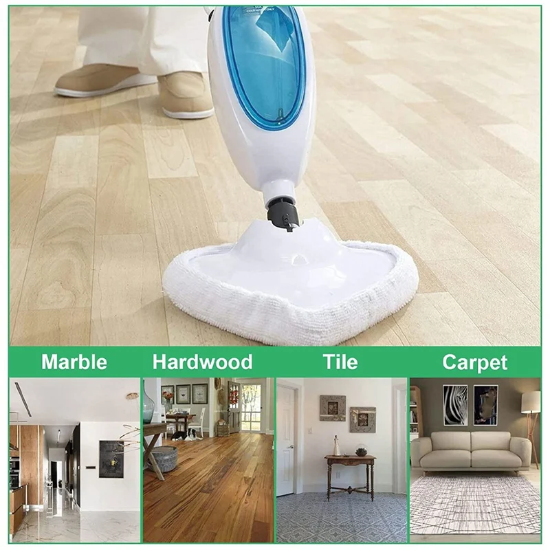 Triangular Steam Mop Pad For Steamboy X5 H2o S302 S001,12 Pieces 【新作から