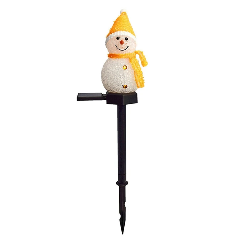 Luci solari da giardino con pupazzo di neve, luci solari di Natale per esterni | Luci a LED per luci esterne,Luci da percorso esterne impermeabili, luci esterne solari, luci da giardino, decorazioni