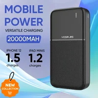20000mAh PD20W Fast Charge Portable Power Bank Cell Phone Charger Powerbank Powerful Spare External Battery for Huawei Samsung 1