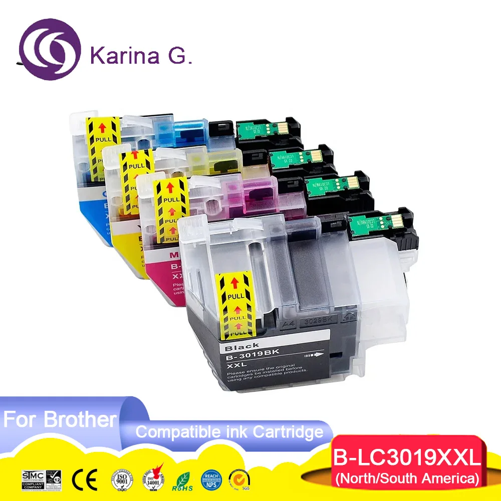 LC3019XXL LC3019 LC3019XL Premium Color Compatible InkJet Ink Cartridge for MFC