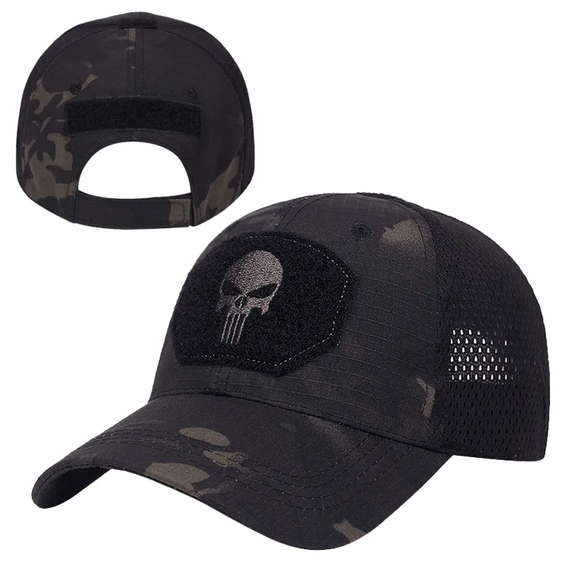 Casquette de baseball pour hommes, casquette tactique de l'armée, casquette militaire de Sport de plein air, chapeau de Camouflage, chapeaux hip hop en coton, chapeaux de soleil sauvage_voghion.com