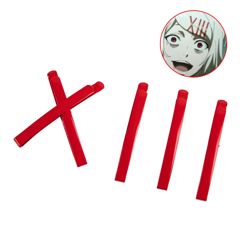 5pcs/lot Tokyo Ghoul Suzuya Kagerou Project Tateyama Ayano Hairpin Cosplay Props anime cosplay props