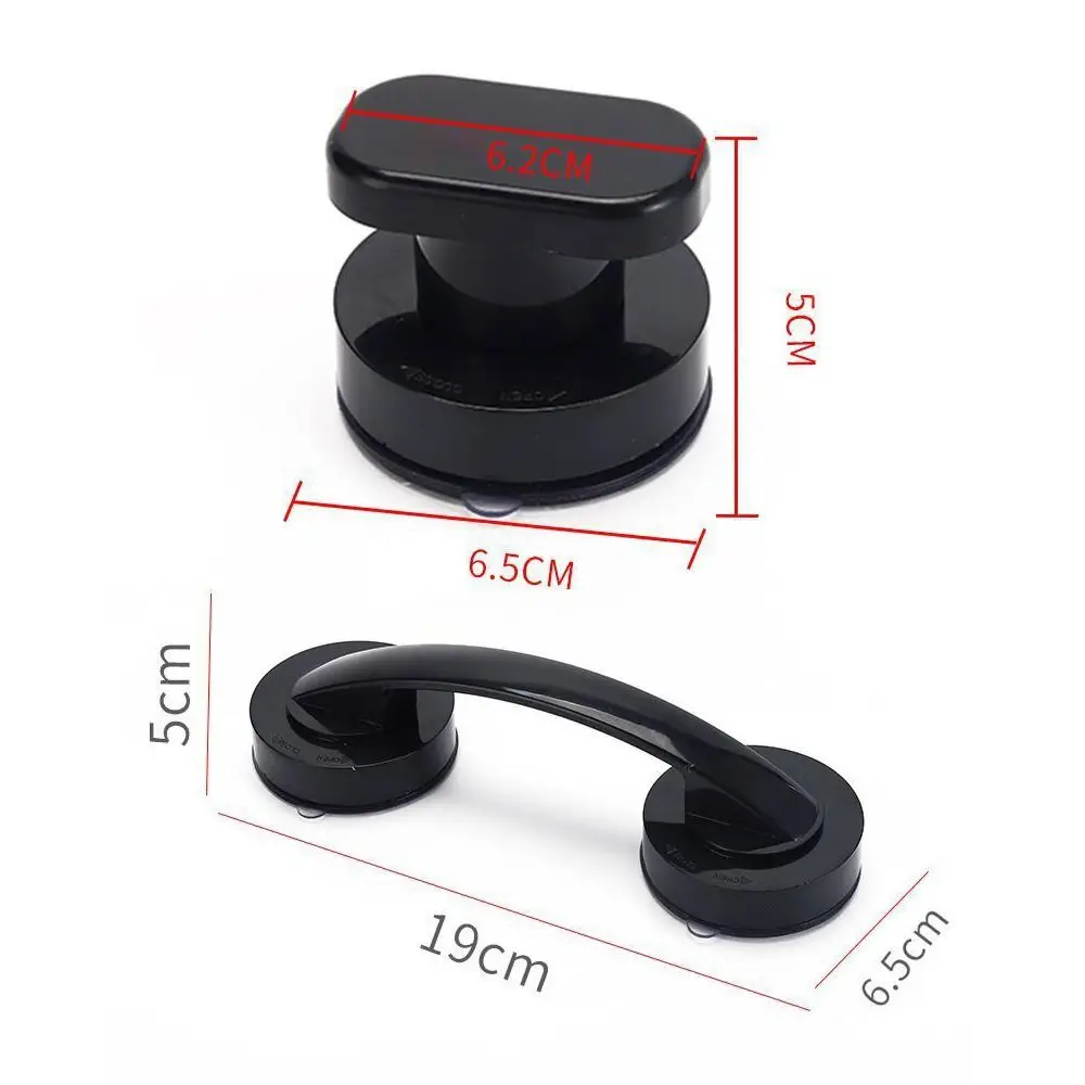 Creative with Suction Cup Shower Handle Anti-slip Furniture Cabinet Knobs Door Pulls Bathtub Pulls