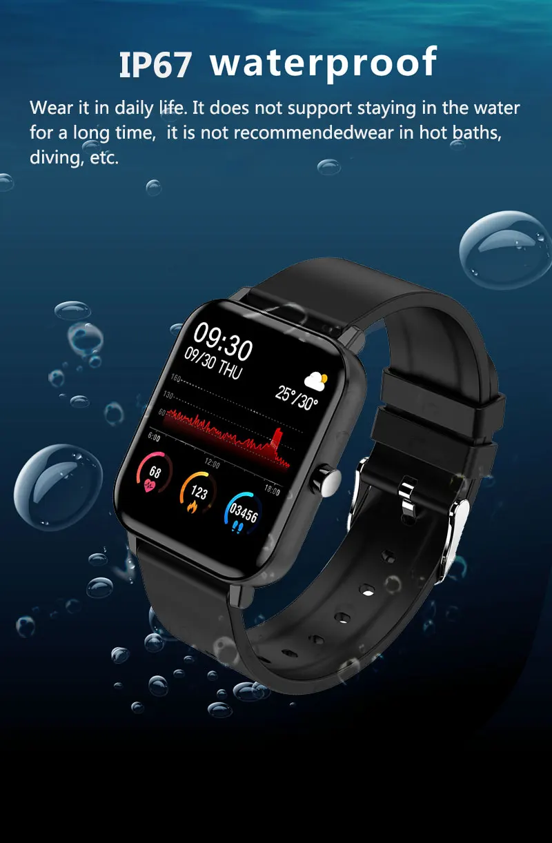 Free Shipping Wholesale GT10 Smartwatch NFC 1.69 Inch Pedometer Swimming Watch Men Men'S Sportswear Sport Nfs Smart