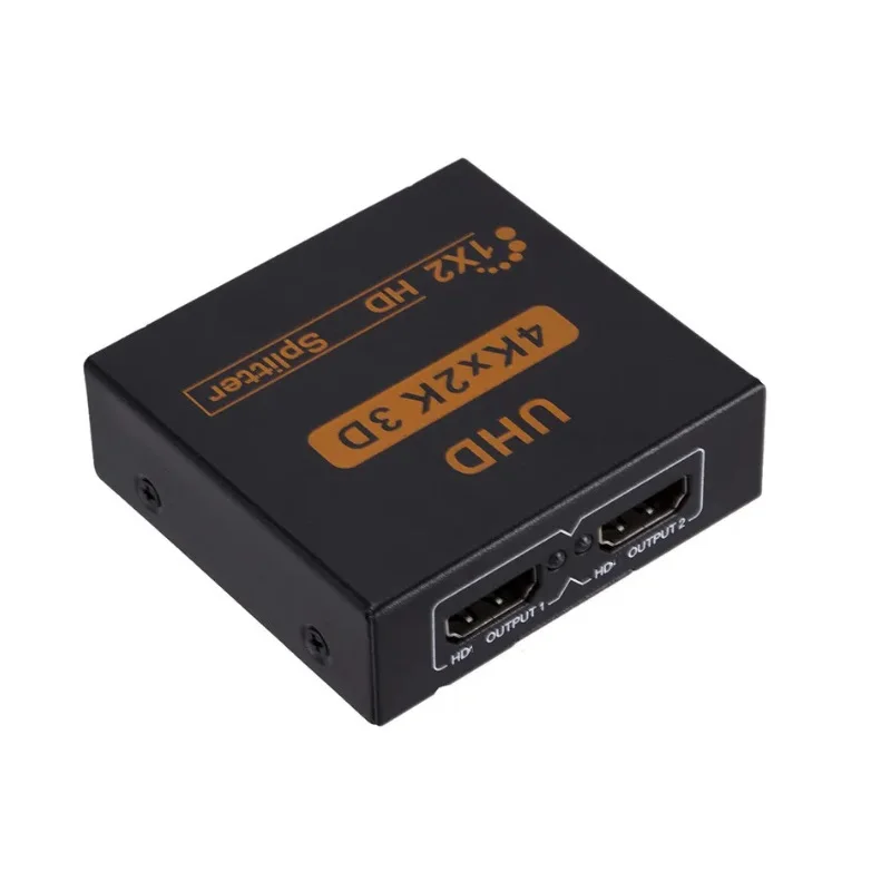 Divisor Compatível com Hdmi para Hdtv Dvd Ps3 Xbox em Saídas 4k 1x2 1x2 4k Uhd 3d Split - Imagem 4