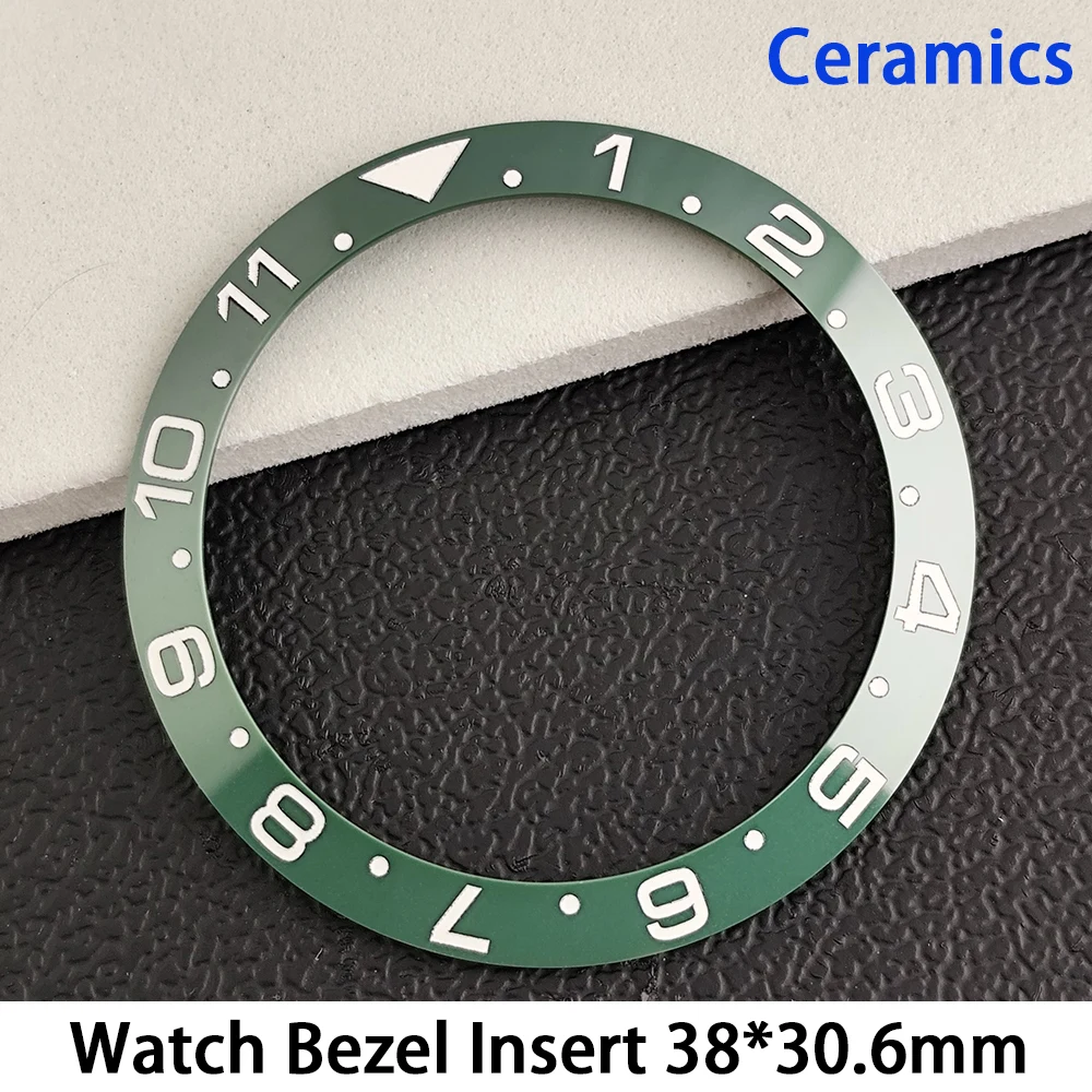 Premium 38mm Sloping Aluminum-Ceramic Bezel Insert