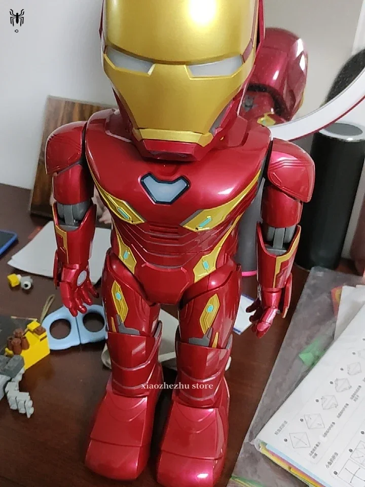

Marvel Iron Man Avengers Alliance Mark50 Intelligent Robot Hands Unlimited War Movie Characters Same Marvel Fan Collection App C