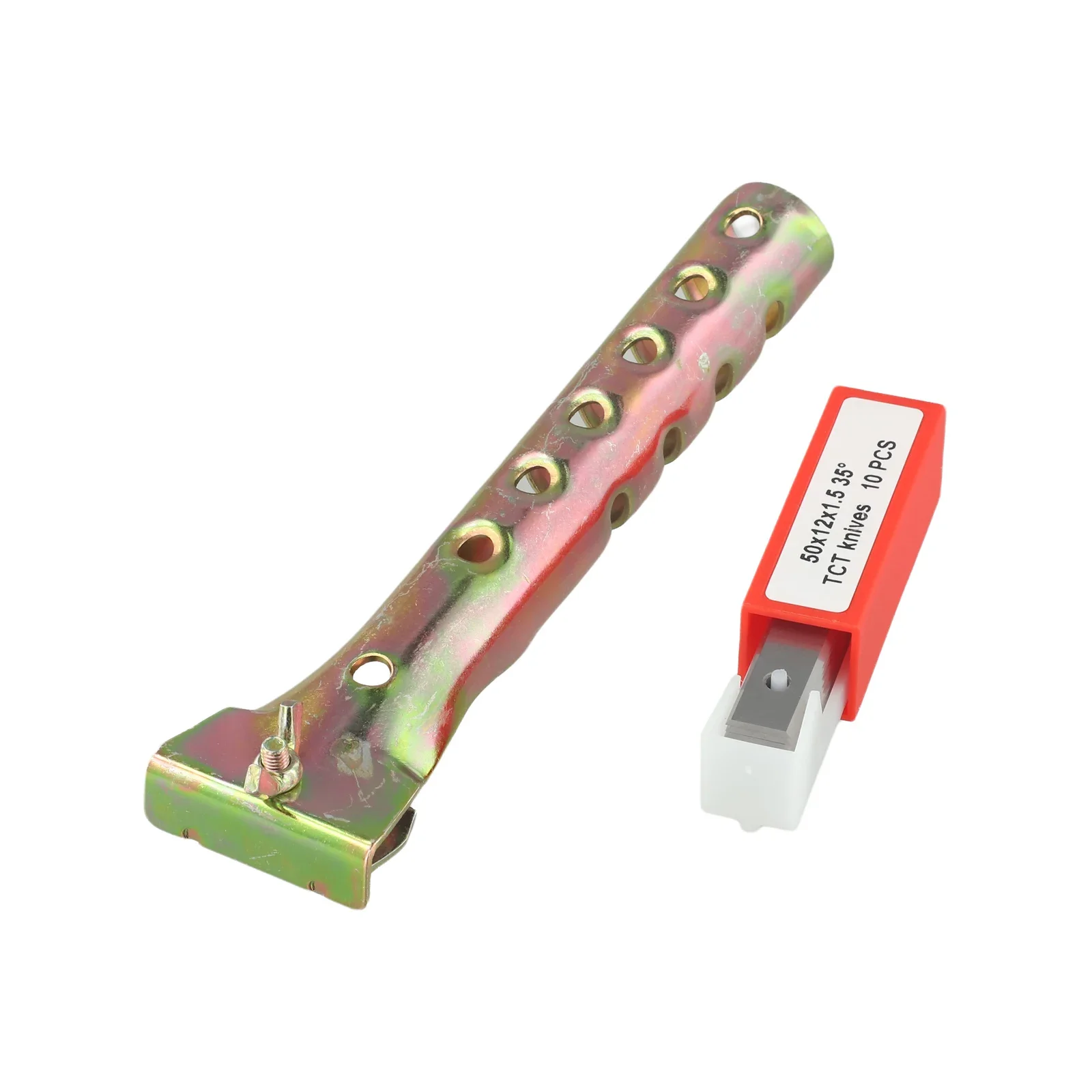 Square 50x12x1.5mm Carbide Inserts Paint Scraper Blades And Paint Scraper Multitool 10pcs
