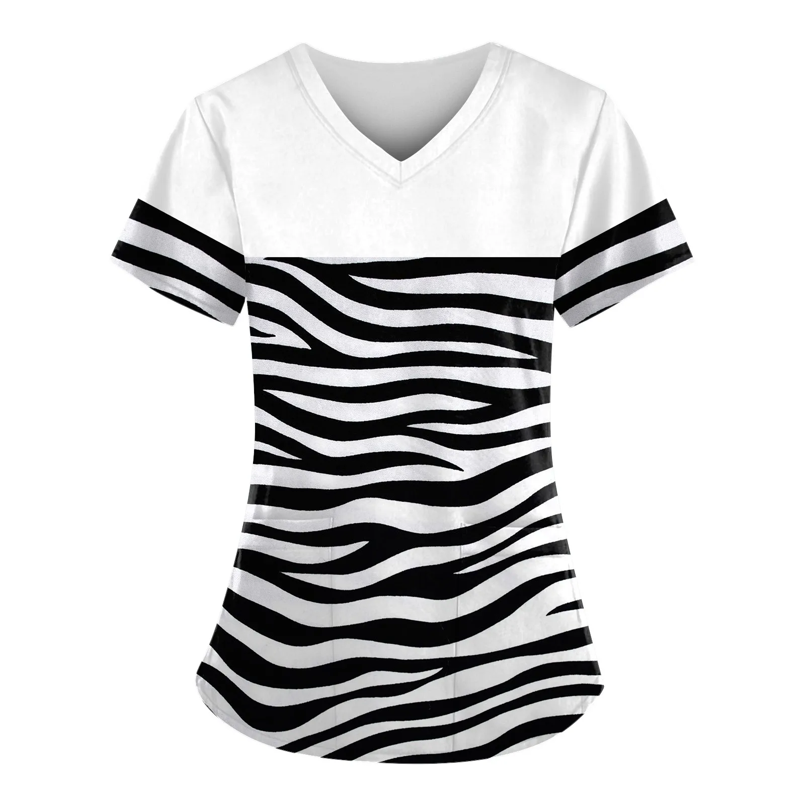 

Женская модная юбка с V-образным вырезом и карманами