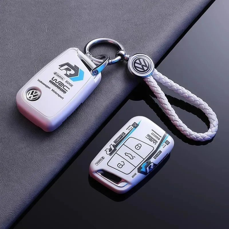 폭스바겐 VW 패션 TPU 자동차 리모컨 키 케이스 커버 보호 쉘 폴더, 스타일링 몰딩 자동차 스티커 (폭스바겐 VW 패스용)