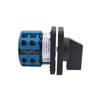 Electric 2/3/4 Position 8 Terminals Rotary Cam Changeover Switch 500V 20A LW28-20 5