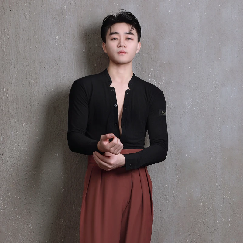 Топ для латиноамериканских танцев для взрослых, осенняя дизайнерская танцевальная рубашка с коротким и длинным рукавом, танцевальная одежда для тренировок, SY186 Топ для латиноамериканских танцев для взрослых, осенняя дизайнерская танцевальная рубашка с коротким и длинным рукавом, танцевальная одежда для тренировок, SY186