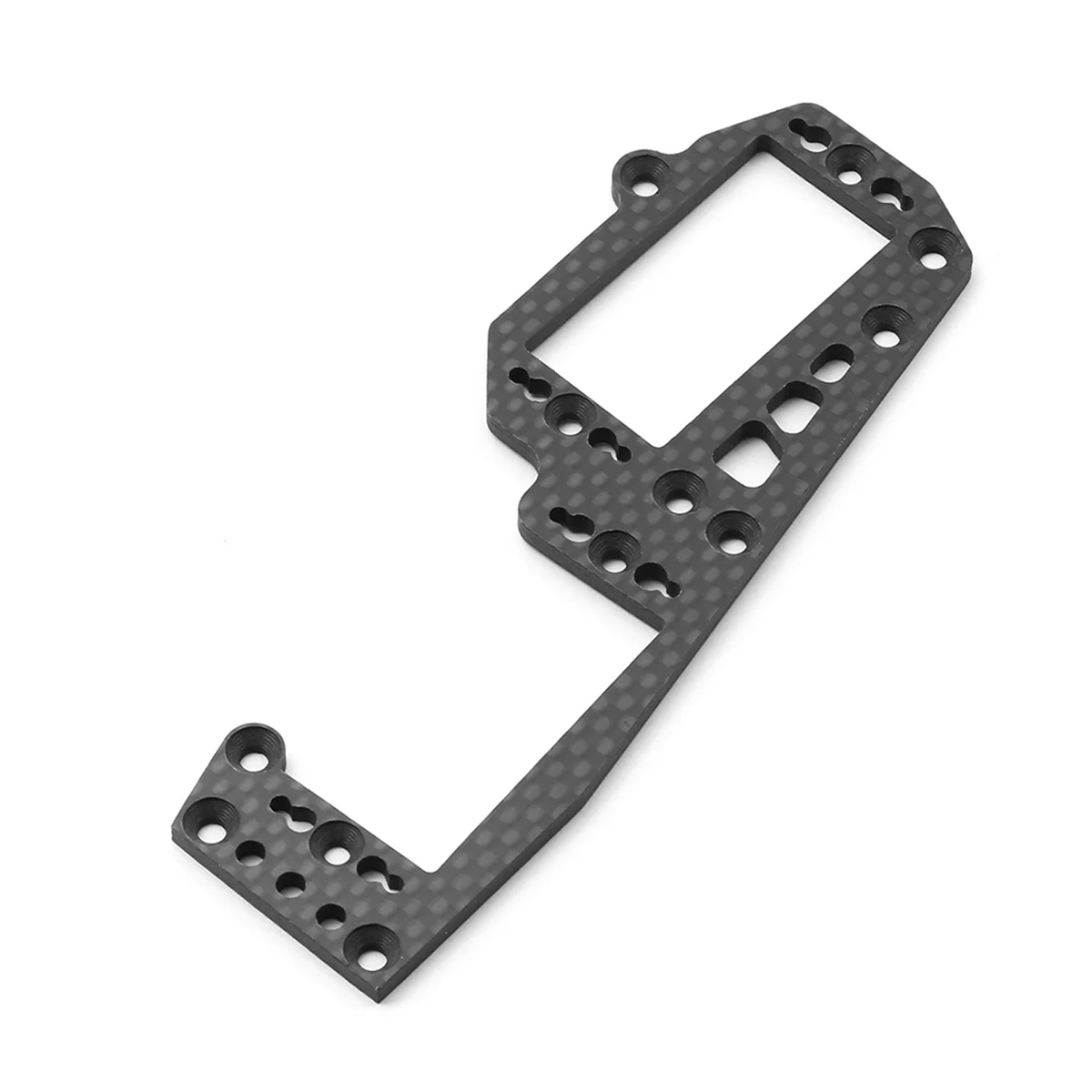 Carbon Fiber Graphite Radio Plate RC Car Accessories for Kyosho MP10 RC Car Upgrade Parts Accessories TO-266-MP10