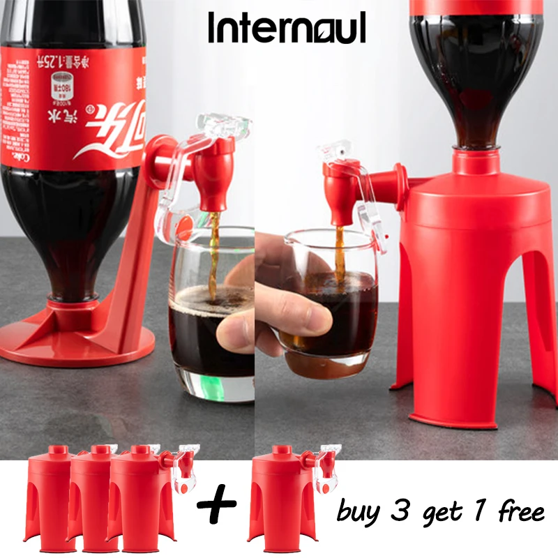 Dispensador de bebidas y refrescos, botella de Coca Cola al revés,  interruptor de máquina dispensadora de agua potable para Gadget, fiesta, Bar  en casa, novedad| | - AliExpress