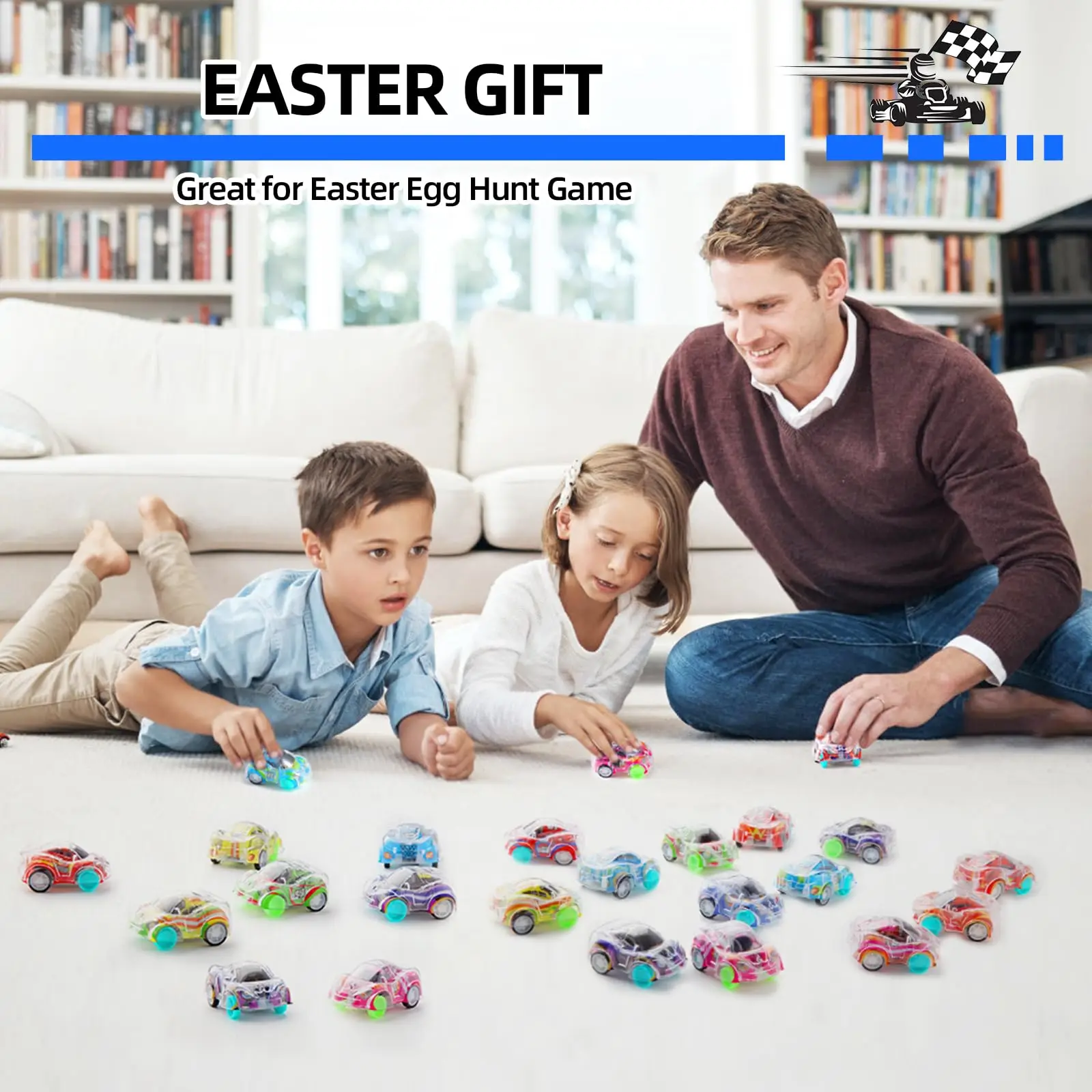 Mini Racing Car Toy Set For Kids Pull Back Vehicles Bulk Party Gifts_voghion.com