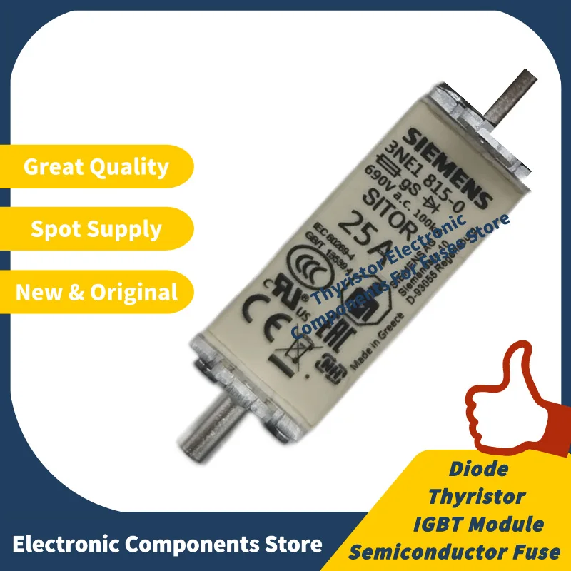 

New Fast Acting Fuse 3NE1815-0 3NE1225-0 3NE4101 3NE3434 3NE1437-2 NE1334-2 3NE8722-1 3NE4337 3NE1224-3