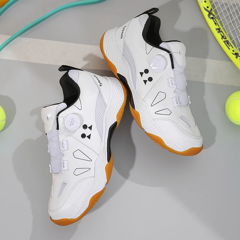 

Professional Tennis and Badminton Shoes for Men and Women Lightweight Anti Slip Table Tennis and Badminton Shoes