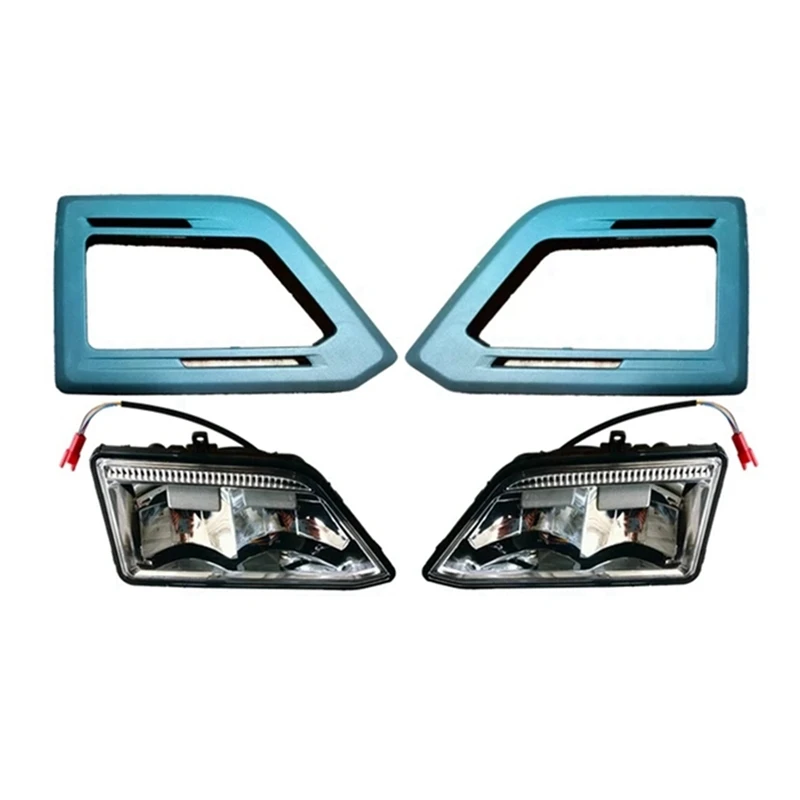 1 Paio Di Luci Superiori A Led Per Parti Di Camion Scania Doom Fendinebbia Lh 2535366 + Rh 2535367 E Luci Doom Decoratoin