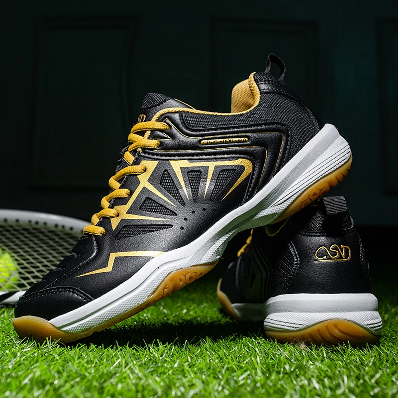 Badminton Shoes Court Tennis Sneakers for Training Volleyball Indoor Outdoor Professional Men Women Breathable Sport Big Size