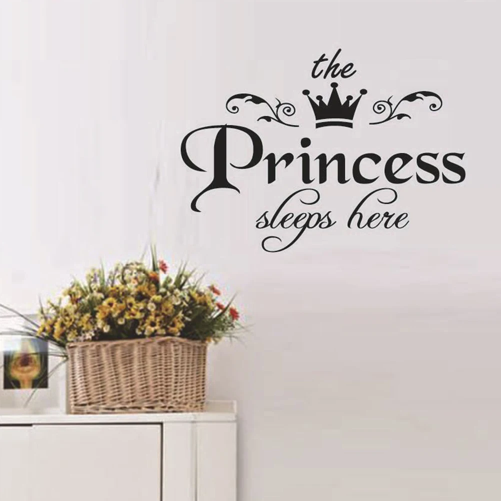 Princess Sleeps Wall Sticker 2