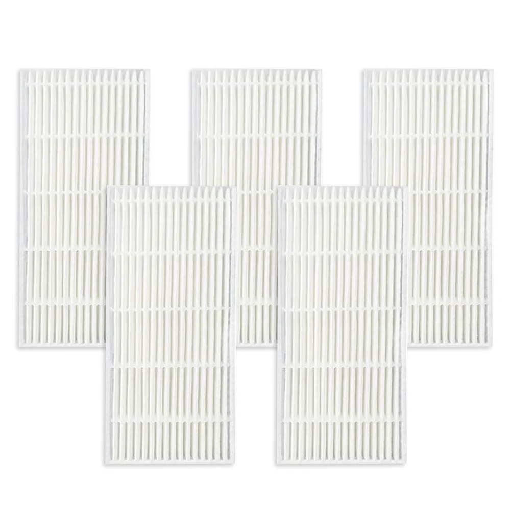 Ensure Compatibility & Seamless Integration With 5pcs Replacement Filters For ROPVACNIC A1 Robot Vacuum Cleaner