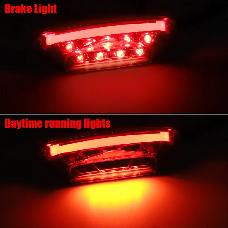 evomosa Achterlicht voor motorfiets, led, rood, remlicht, achterlicht, dagrijlicht, universeel, voor 12 V motorfiets, scooter, ATV, quad, driewieler, remlicht evomosa Achterlicht voor motorfiets, led, rood, remlicht, achterlicht, dagrijlicht, universeel, voor 12 V motorfiets, scooter, ATV, quad, driewieler, remlicht