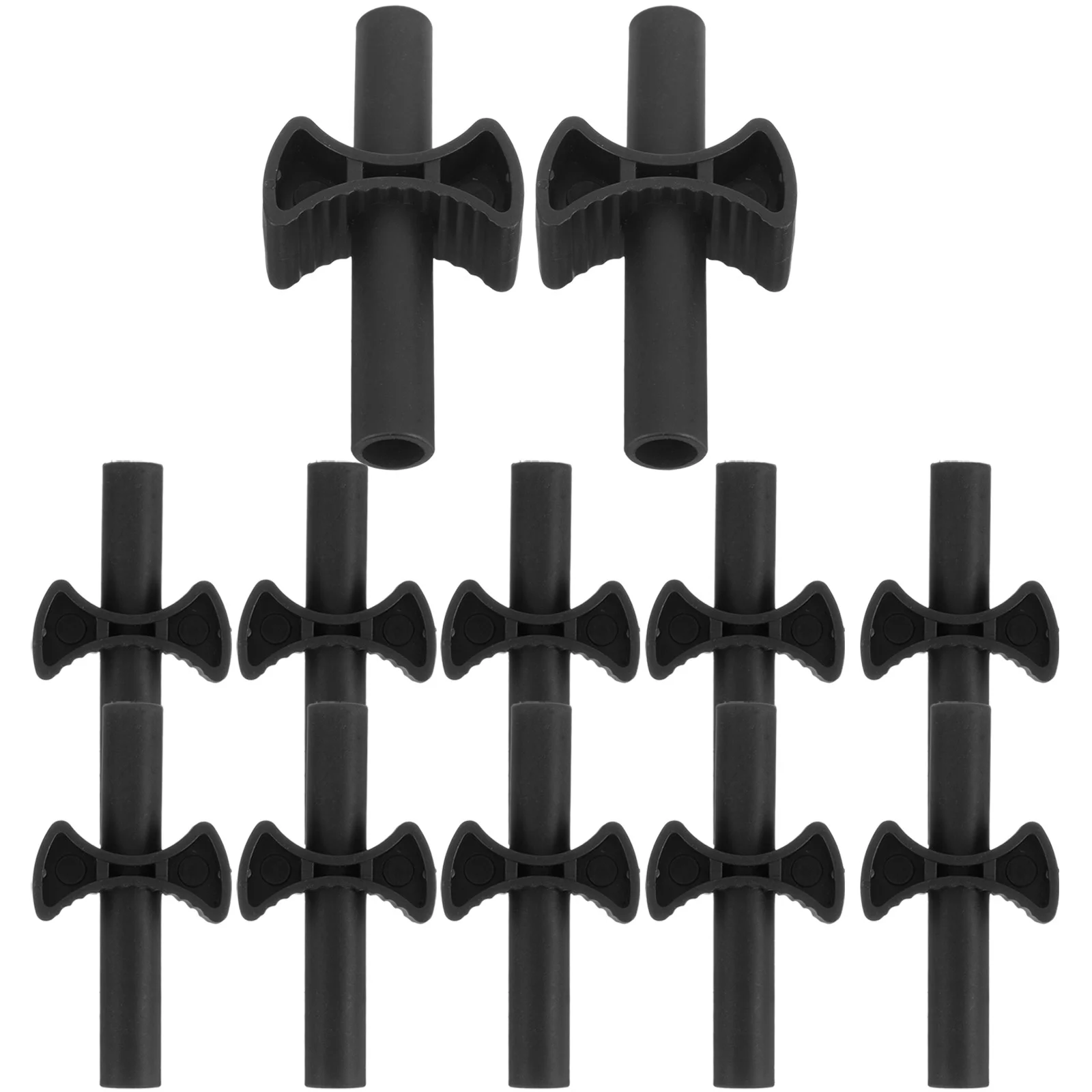 12 Pcs Jumping Trampoline Accessories Shaped Pole Spacers Outdoor Washer Parts Replacement Abs Gap Child