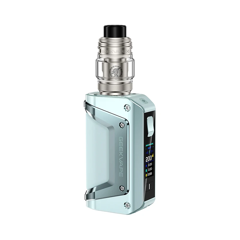 Original GeekVape Aegis Legend 3 Kit 200W Legend III Box MOD Vape 5.5ml Z Fli Tank Fit Z Coil Electronic Cigarette Vaporizer replacement