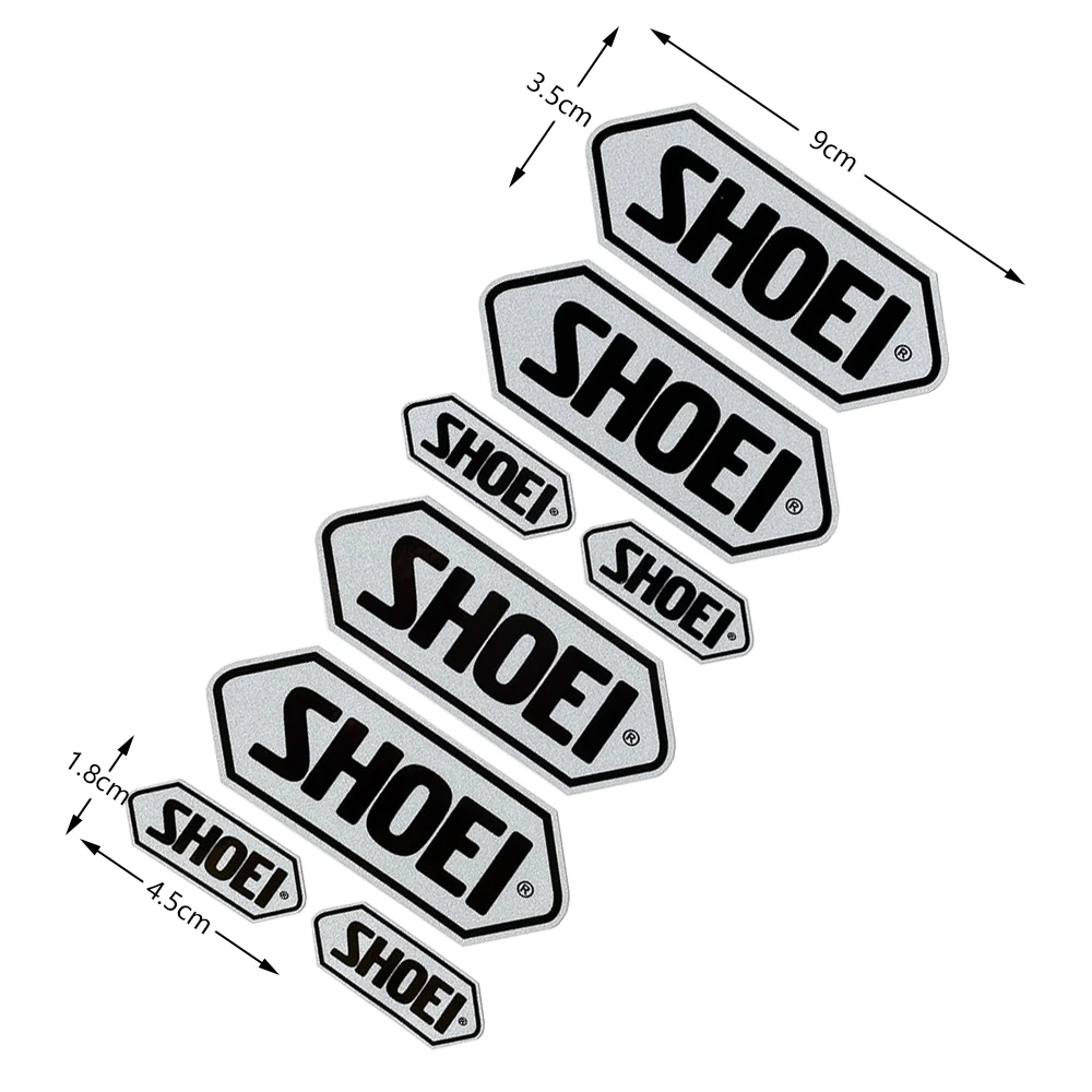 SHOEI ü Ʈ ݻ   Į,  ڵ Ÿϸ ƼĿ, 3M