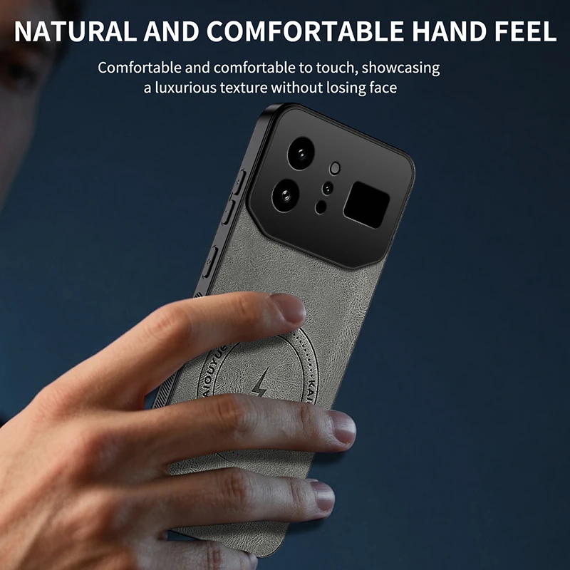 INFINIX Note 60 Ultra Premium Lightning Nappa Pattern Magnetic PU Leather Shockproof Case