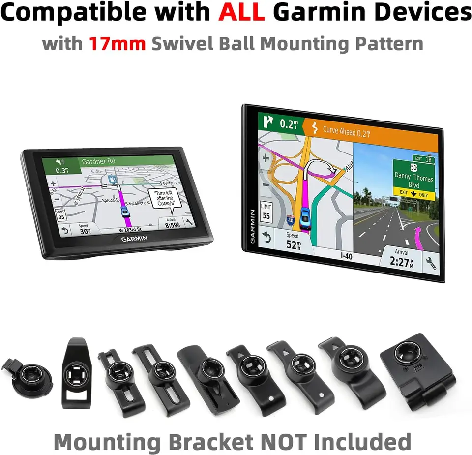 4st Metalen Vervangingsonderdelen voor Garmin Low-Profile Magnetische Houder Klevende Lijm voor Op De Voorruit Compatibel met Dash Cam-Houder 45/46/47/55/56/57/65W/66W/67W/Tandem/Speak Plus
