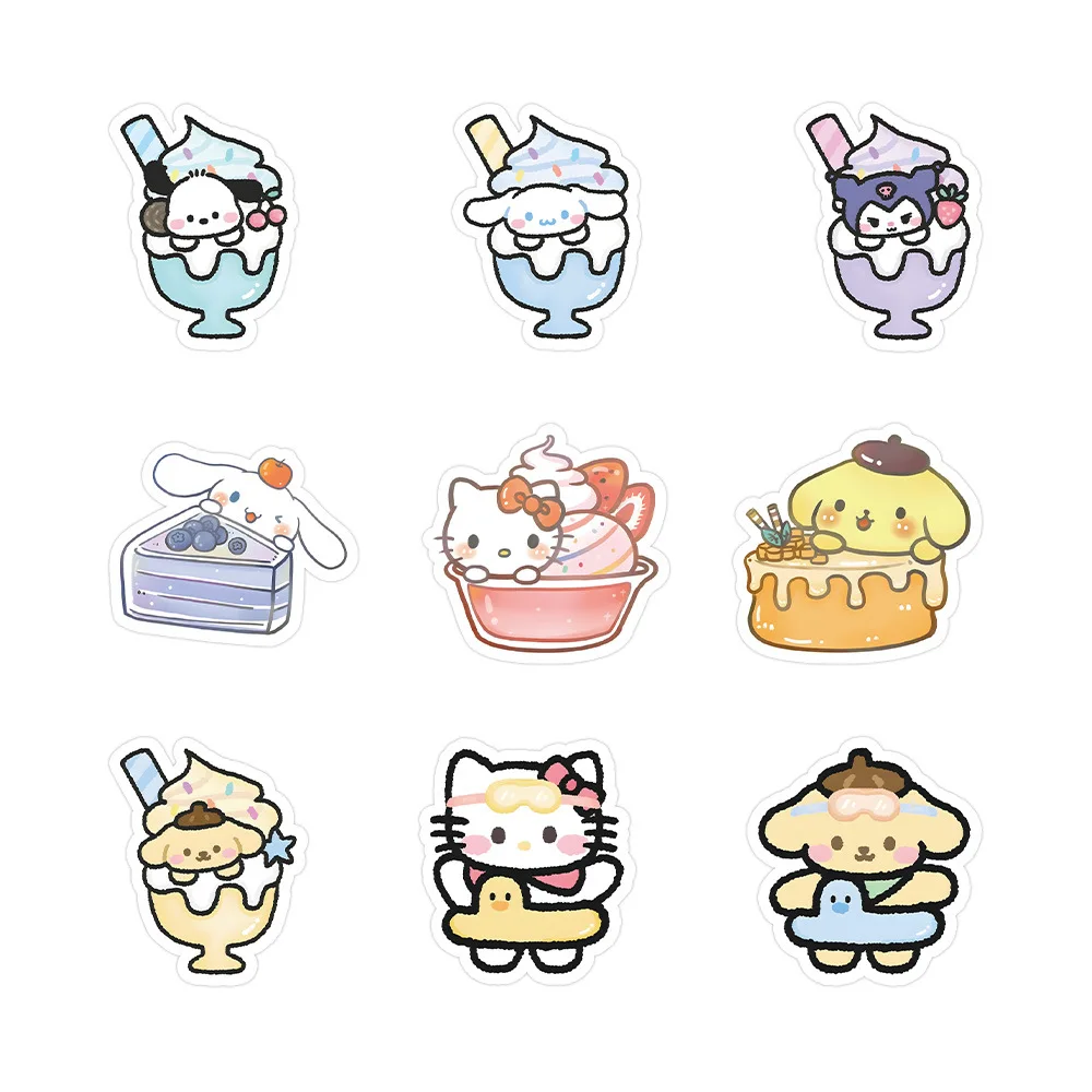 100pcs Sanrio Stickers Pack 