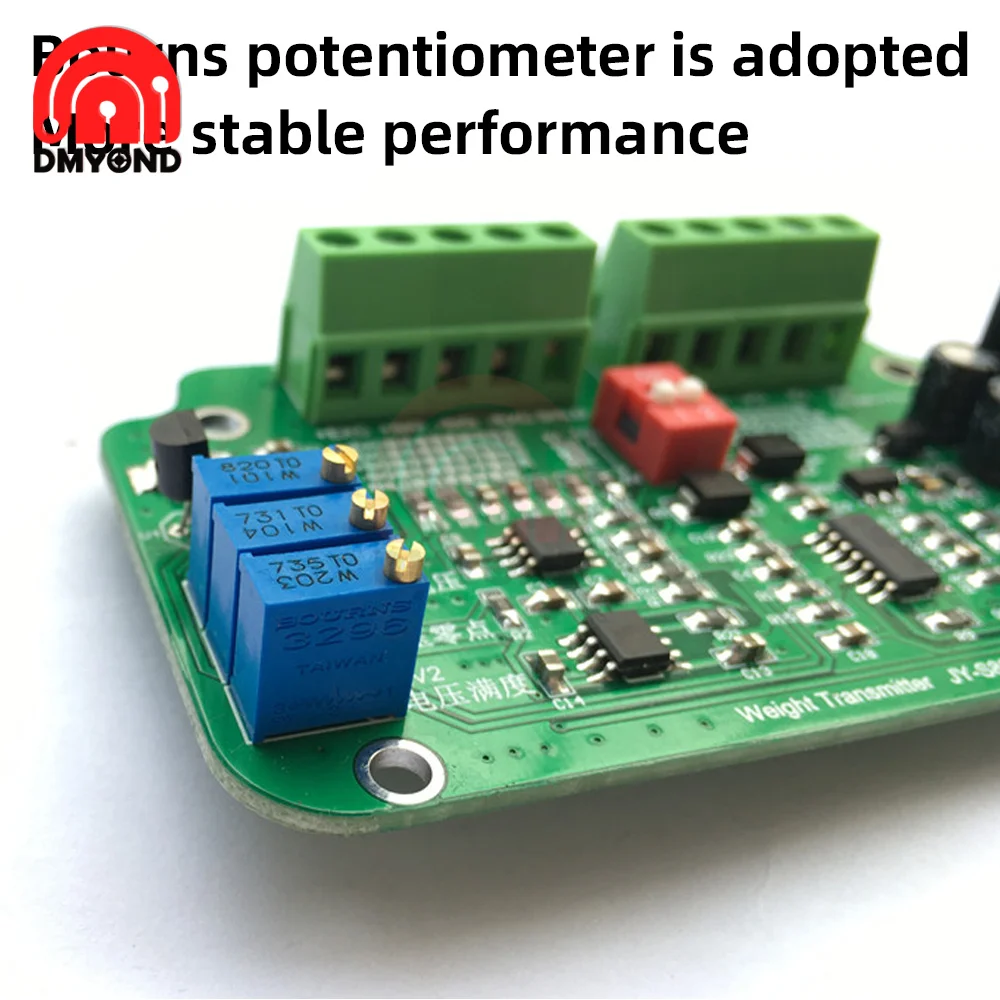 Weighing Sensor JY-S85 Amplifier 4-20ma Current Force Sensor 0v-10V Weight Transmitter 0V-5V Driving Voltage Adjustable DC18-26V